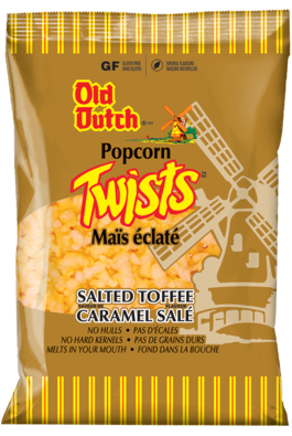Old Dutch Popcorn Twists - Salted Toffee