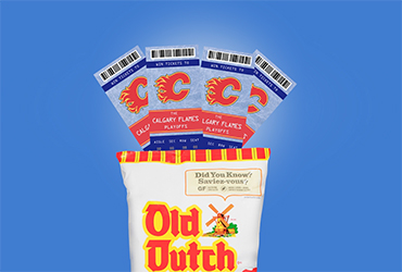 Old Dutch & Calgary Flames Playoff Ticket Giveaway