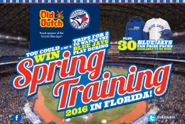 Old Dutch and The Toronto Blue Jays form Canada’s Perfect Lineup!