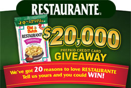 Old Dutch gives 20 More Reasons to Love Restaurante including some great prizes!